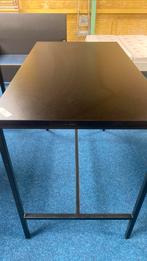 Tafel zwart hoog 80x140 110 hoog, Ophalen, Zo goed als nieuw, Rechthoekig, 50 tot 100 cm