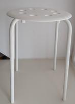 Ikea Wit Krukje Marius (45cm), Huis en Inrichting, Krukjes, Ophalen, Zo goed als nieuw, Kunststof
