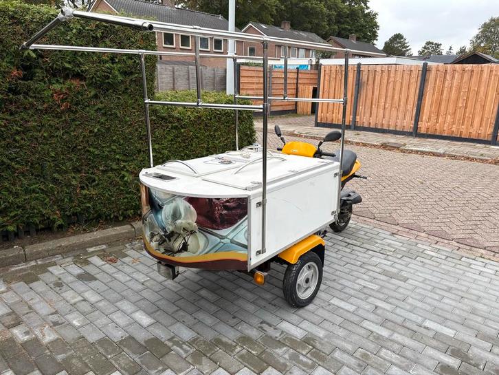 Brombakfiets, Ijsbrommer, bakbrommer, Fietsen en Brommers, Brommeronderdelen | Scooters, Gebruikt, Overige merken, Overige typen