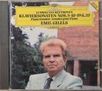 Beethoven - Pianosonates Nrs. 5, 10, 19 & 20 - Emil Gilels, Ophalen of Verzenden, Classicisme, Zo goed als nieuw, Orkest of Ballet