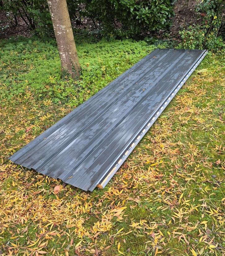 Falk Eko sandwich dak paneel 40mm, 4.36 lang, Doe-het-zelf en Verbouw, Dakpannen en Dakbedekking, Zo goed als nieuw, Dakplaat of Dakpanplaat