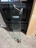 Retro/Vintage Glasplank met Motief, Doe-het-zelf en Verbouw, Ophalen of Verzenden, Zo goed als nieuw, Minder dan 80 cm, Glasplaat