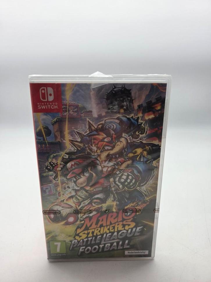 Mario Strikers: Battle League Football - Nintendo Switch, Spelcomputers en Games, Games | Nintendo Switch, Zo goed als nieuw, Sport