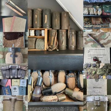 Diverse militaria te ruil en/of te koop beschikbaar voor biedingen