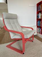 Ikea POÄNG schommelstoel (rocking chair), Minder dan 75 cm, Zo goed als nieuw, Hout, 50 tot 75 cm
