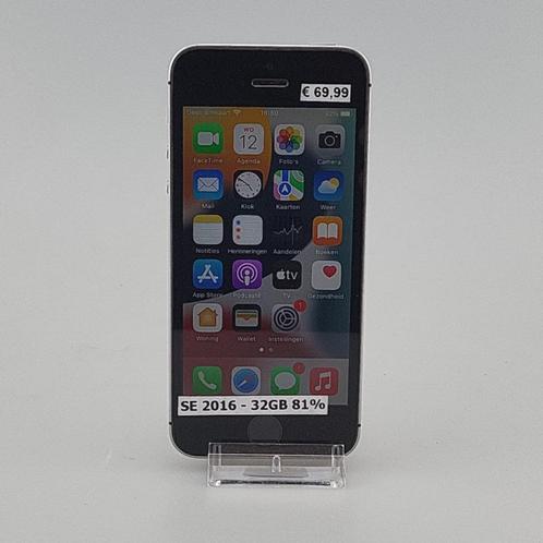 iPhone SE 2016 32GB Space Gray, Telecommunicatie, Mobiele telefoons | Apple iPhone, Zo goed als nieuw
