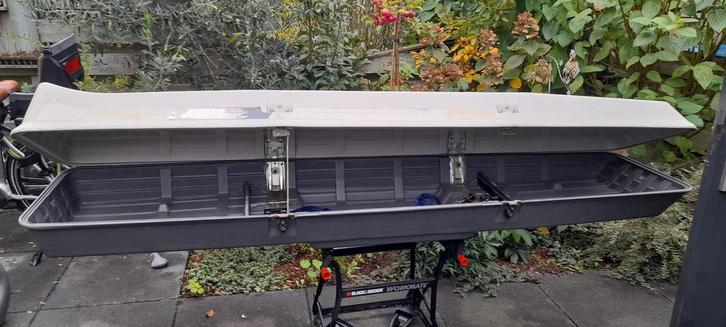 Thule skibox / dakkoffer, Auto diversen, Dakkoffers, Gebruikt, Ophalen