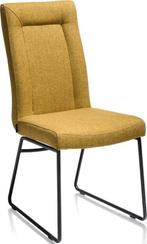 Nieuwe stoelen, oker, zwart tube frame + greep, Malene H&H, Huis en Inrichting, Stoelen, Ophalen, Overige kleuren, Nieuw, Metaal