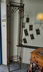 Vintage Kapstok Portemanteau met 12 dubbele kleding haken, Ophalen, Zo goed als nieuw, Metaal, Staande kapstok