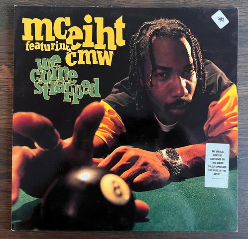 MC Eiht - We Come Strapped (vinyl), Cd's en Dvd's, Vinyl | Hiphop en Rap, Zo goed als nieuw, 2000 tot heden, Ophalen of Verzenden