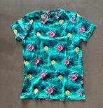 Zomers Cars T-shirt groen met bloemenprint maat 14/164, Ophalen of Verzenden, Zo goed als nieuw, Jongen, Shirt of Longsleeve