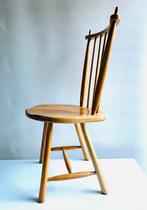 De Ster Geldermalsen pine houten spijlen stoelen (2), Huis en Inrichting, Stoelen, Ophalen, Bruin, Onbekend, De Ster