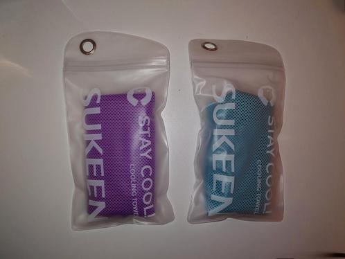 2x Sukeen koel handdoek cooling towel NIEUW, Sport en Fitness, Gezondheidsproducten en Wellness, Nieuw, Ophalen of Verzenden