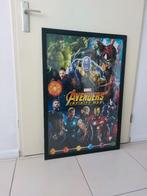 Poster Avengers in lijst, Ophalen, Zo goed als nieuw, Foto of Poster, 75 cm of meer