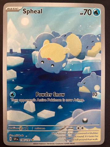 Spheal 199/191 - Surging Sparks (1/2) beschikbaar voor biedingen