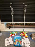 2 ballonnen standaards inclusief 1/2 zak ballonnen, Ophalen of Verzenden, Zo goed als nieuw, Versiering, Carnaval