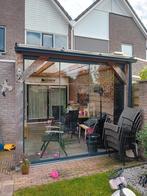 Overkaping Met glasenwanden, Tuin en Terras, Overkappingen, Ophalen of Verzenden, Zo goed als nieuw