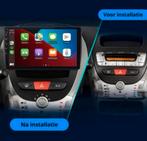 CarPlay QLED 10” Aygo/C1/107 –2G RAM–Nieuw +Montage +CoolFan, Ophalen of Verzenden, Nieuw
