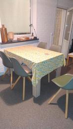 Licht Eiken Eettafel - Al Gemonteerd!, Huis en Inrichting, Tafels | Eettafels, Ophalen