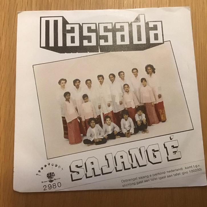 Massada - Sajang É, Cd's en Dvd's, Vinyl Singles, Gebruikt, Single, Ophalen of Verzenden