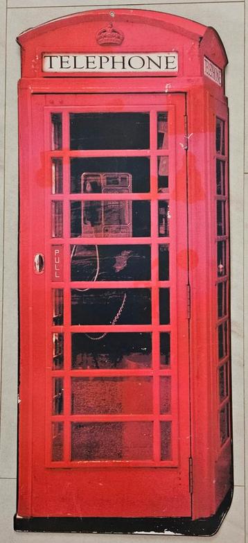 metalen wandbord Telephone engeland.bv ook magneten vintage beschikbaar voor biedingen