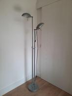 Staande verstelbare dubbele halogeenlamp. Retro. Industrieel, Industrieel, retro, 150 tot 200 cm, Metaal, Zo goed als nieuw