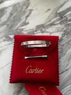 Cartier bracelet, Met strass, Ophalen of Verzenden, Zo goed als nieuw, Zilver