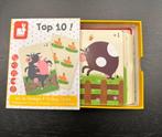 Janod Top 10! Kaartspel, Een of twee spelers, Ophalen of Verzenden, Zo goed als nieuw