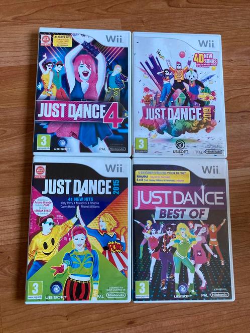 Just dance wii, Spelcomputers en Games, Games | Nintendo Wii, Zo goed als nieuw, Muziek, 3 spelers of meer, Vanaf 3 jaar, Ophalen of Verzenden