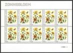 Bloemen op postzegels: Zonnebloem, Postzegels en Munten, Postzegels | Nederland, Na 1940, Ophalen of Verzenden, Postfris