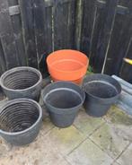 5x Grote plantenpot te koop!, Tuin en Terras, Bloempotten, Ophalen, Gebruikt, Rond, Minder dan 25 cm