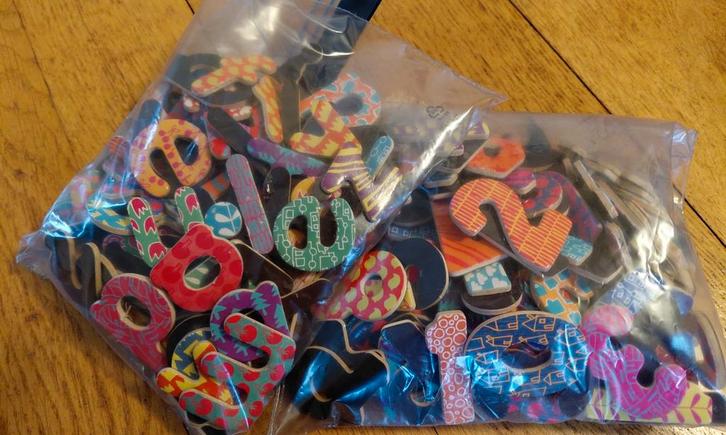 Magneet Letters en Cijfers - topkwaliteit!, Kinderen en Baby's, Speelgoed | Educatief en Creatief, Gebruikt, Taal en Lezen, Rekenen