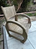 Teak Vechtstoel - Mooi voor buiten!, Ophalen of Verzenden, Gebruikt, Teakhout