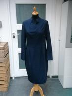 Nife chique blauwe jurk maat 40 lange mouw, Blauw, Maat 38/40 (M), Ophalen of Verzenden, Onder de knie