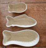 3 oude puddingvormen, Ophalen of Verzenden