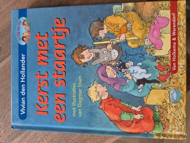 Vivian den Hollander - Kerst met een staartje, Boeken, Kinderboeken | Jeugd | onder 10 jaar, Zo goed als nieuw, Ophalen of Verzenden