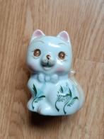 Kat nostalgische spaarpot, Verzamelen, Ophalen of Verzenden, Zo goed als nieuw, Steen, Aardewerk of Keramiek, Dier