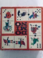 Retro vintage oud Domino spel Waldorf compleet 50-60 jaren, Antiek en Kunst, Ophalen of Verzenden
