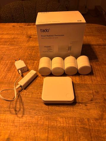 Tado Slimme Radiator Thermostaat - Quattro Pack beschikbaar voor biedingen