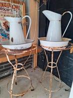 Brocante waskom set, Antiek en Kunst, Curiosa en Brocante, Ophalen of Verzenden