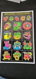 Sticker postkaart introduct Holland jaren 80/90 neon, Verzamelen, Stickers, Verzenden, Zo goed als nieuw