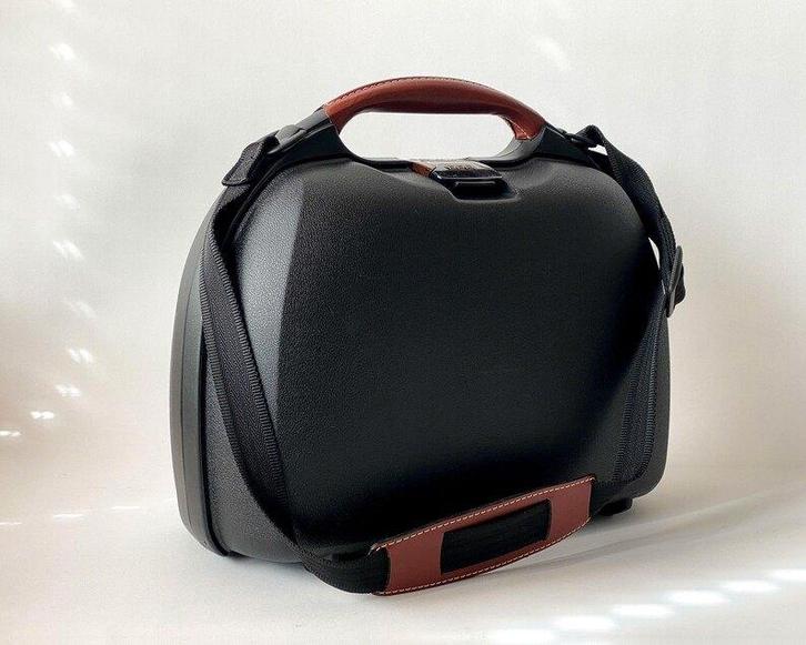 Luxe beautycase samsonite - hardcase, Sieraden, Tassen en Uiterlijk, Beautycases, Zo goed als nieuw, Hardcase, Zwart, Met slot