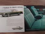Lincoln Mercury Marquis autofolder 1981, Ophalen of Verzenden, Nieuw, Overige merken