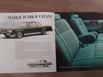 Lincoln Mercury Marquis autofolder 1981 beschikbaar voor biedingen