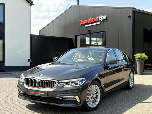 BMW 5-Serie 520i Luxury Line Schuifdak Exclusief Nappa Leder, Auto's, BMW, Bedrijf, Te koop, 5-Serie, ABS, Achteruitrijcamera