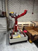 werkplaatskraan 500kg met elektrische lier, Doe-het-zelf en Verbouw, Lieren en Takels, Ophalen, Zo goed als nieuw, Elektrisch