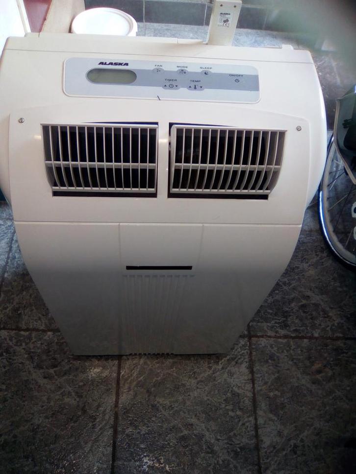 Alaska Mobiele Airco - Koel de Zomer Door!, Witgoed en Apparatuur, Airco's, Gebruikt, Mobiele airco, Minder dan 60 m³, 3 snelheden of meer