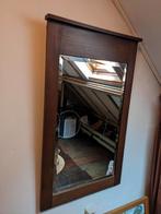 Antieke spiegel, Antiek en Kunst, Ophalen, Rechthoekig