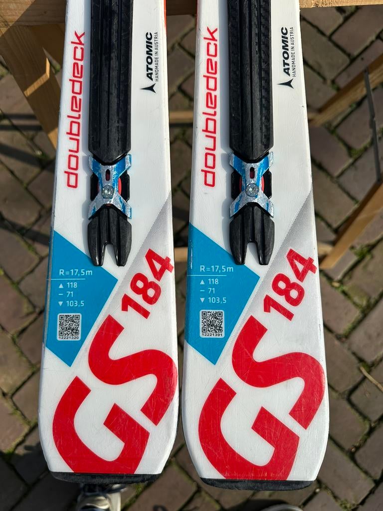 Skis atomic double deck GS, Sport en Fitness, Skiën en Langlaufen, Ophalen, Atomic, Skiën, Ski's