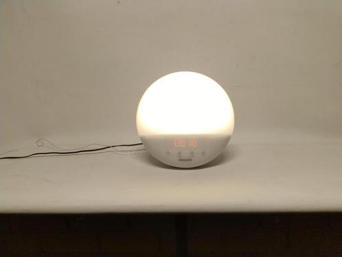 Philips HF3510 Wake-up light wekkerradio, Witgoed en Apparatuur, Wekkers, Gebruikt, Digitaal, Ophalen of Verzenden